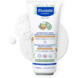 Mustela Shampoo en crema Desenredante y Nutritivo, 200ml