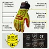 Seibertron HIGH-VIS HRIG Anti Impact Work Gloves Hi-Vis Oil and