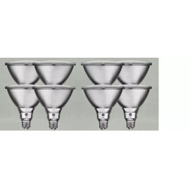 GE (8 bulbs) GE classic LED PAR38 Floodlight, 15 watt, 1300 lumen, warm white,