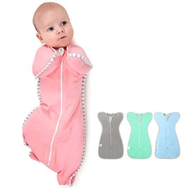 NARUTOO Swaddle Wrap for Baby, Newborn Boy or Girl Adjustable Sleep Sack Breathable Soft Premium Cotton Suit for Kids Aged 0-3 Months (Pink)