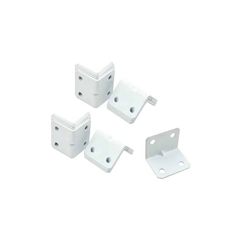 Tsnamay 24Pcs 26x26x32mm L Shaped Angle Bracket Corner Brace Support