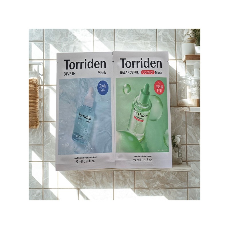 Torridon Toriden Sheet Mask Balanced Cica Control Mask (Soothing) 10