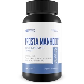 True You Health PROSTA MANHOOD - All-in-One Prostate Support - Promote Prostate Health