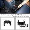 Car Rear Cup Holder Expander Organizer Tray Compatible with Ford