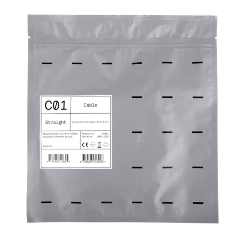 【AIAIAI JAPAN 正規品】 C01 - Straight w/1 button mic -