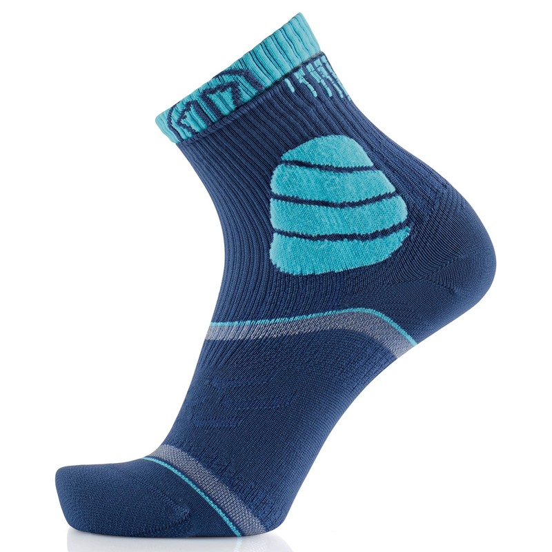 SIDAS Unisex Trail Running-Socken, Ultra, Blau, 42-43 EU