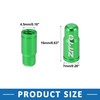 A ABSOPRO Tire Valve Caps French Dust Covers for Bicycle