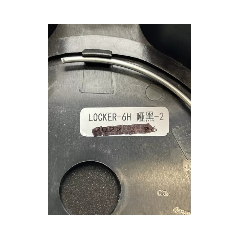 Sendel Off-Road Matte Black Snap In Wheel Center Cap LOCKR-6H-CAP