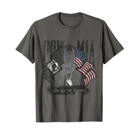 POW/MIA Flags Crossed T-Shirt