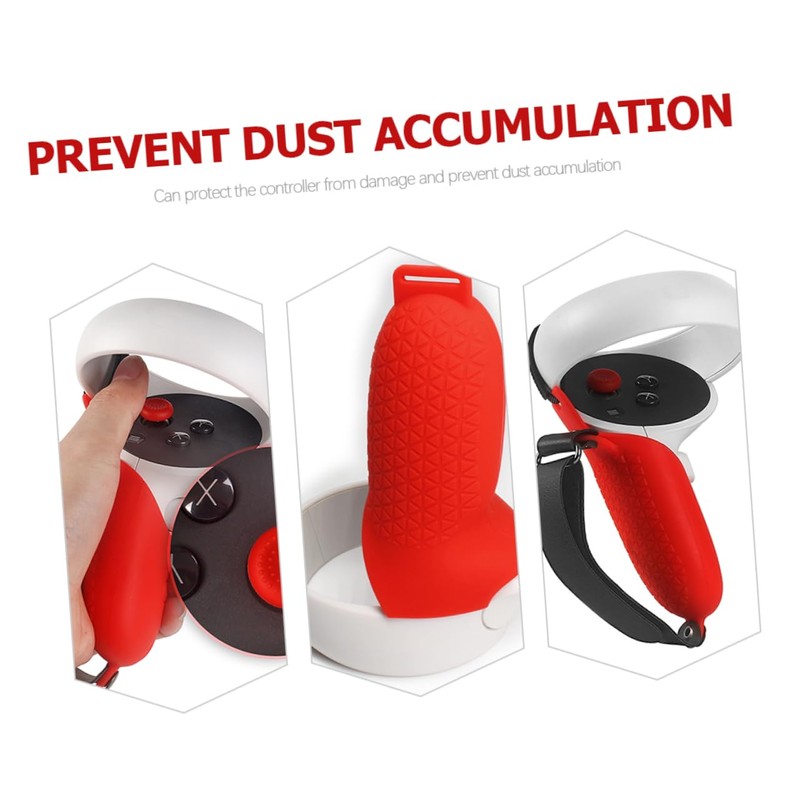 KONTONTY Touch Controller Grip Cover Drop Hand Grip Nonslip Texture