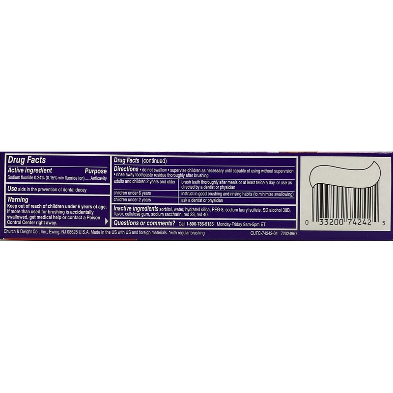 Close Up Anticavity Flouride Toothpaste - Cinnamon Red Gel -