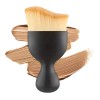 Brocha Curva Cuidado Facial Cerdas Suaves Maquillaje Base F