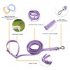 Hands Free Dog Leash, 4-7.5 FT PVC Waterproof Multifunctional Dog