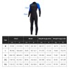 Men One Piece Swimsuit with Back Zipper Quick Dry Long