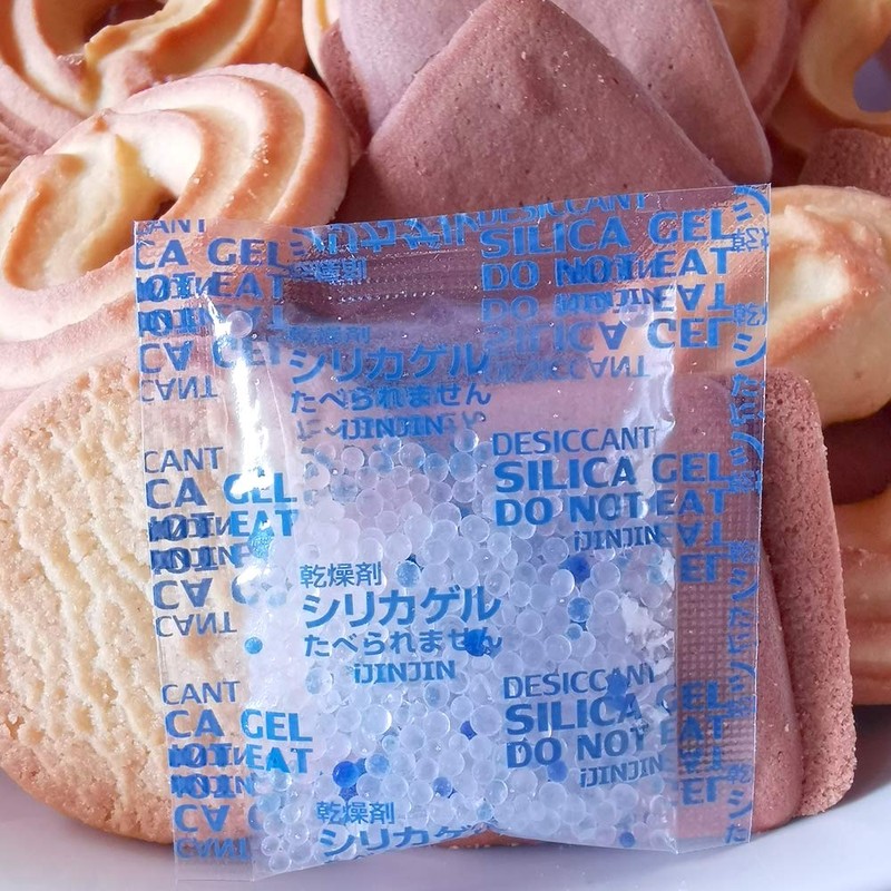 Food Desiccant Silica Gel 0.2 oz (5 g) x 50