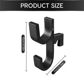 2PCS Car Umbrella Holder Clip Hook,Car Boot Umbrella Hook-Space-Saving & Easy Install for Car Seat,Stroller, Wheelchair,Golf Bag,Truck,Boat,SUV Trunk Organiser