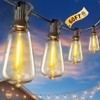YSN 60FT LED Outdoor String Lights Waterproof Patio Lights with