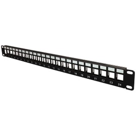 Panel, 24 Ports, leer, Patch-Panels-Anschlüsse, 1 Stück | FFK24MTPT2