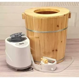 가정용 좌훈기 냉증 훈증기 쑥 온조 뜸기구 우너목 [40cm 양쪽] Home Use Herbal Moxibustion Device for Cold Syndrome, Mugwort Warming Tool, Special Length [40cm Both Sides]
