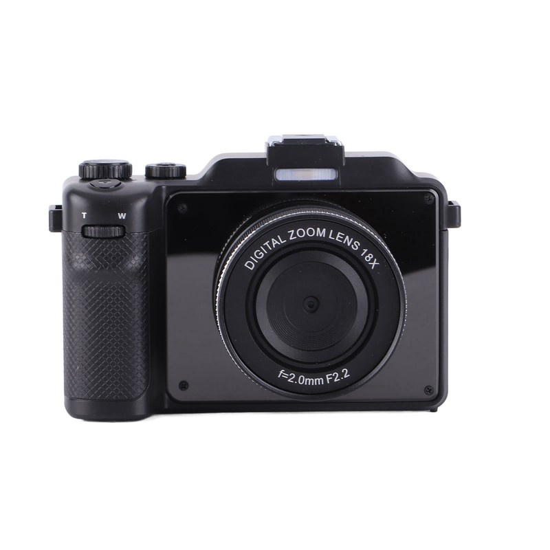 Wifi Digital Camera Dual Lens Front Rear 4K 64MP Portable