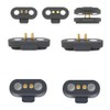 2Pair Magnetic Pogo Pin Connector, 12V 1A Pogopin Male Female