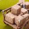 12Pcs Mini Hay Bales Haystack Decoration, Scene Toy Hay Bales