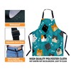 Xuwenz Cute Cats with Fish Bone Kitchen Apron for Women