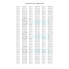 DL-pro RFFV38485 Bottom Gasket 550mm Compatible with Whirlpool Bauknecht 481246668912
