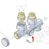 Simplex VARIOCON N-Module for Radiators with Integrated Valves Rp1/2 Inch