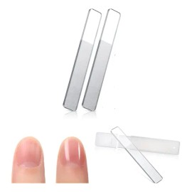 Lima De Uñas Portátil De Cristal Nano Moldeador 2 Pzas                                                                                                