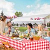 3 Pack Red and White Checkered Tablecloths Red Gingham Tablecloth