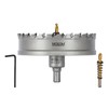 Mollom (5-1/8''|130mm) Heavy Duty Carbide Hole Saw with 2 Pilot