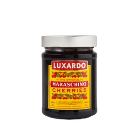 Luxardo The Original Maraschino Cherries | Gourmet Italian Maraschino Cherries | Ideal for Cocktails and Desserts, 400g Jar
