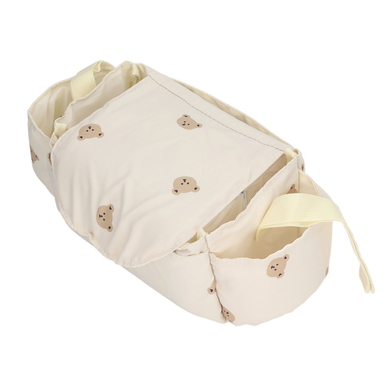 Baby Stroller Bag Stylish Portable Multipurpose Large Capacity Multiple Compartments