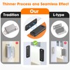 Cabinet Magnets, Magnetic Door Catch, Ultra Thin Magnetic Drawer Catch