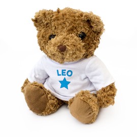 NEW LEO Teddy Bear - Cute And Cuddly - Gift Present Birthday Xmas