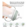 Biberón De Bebé De Silicona Antiaflatulencia 8onza/240ml
