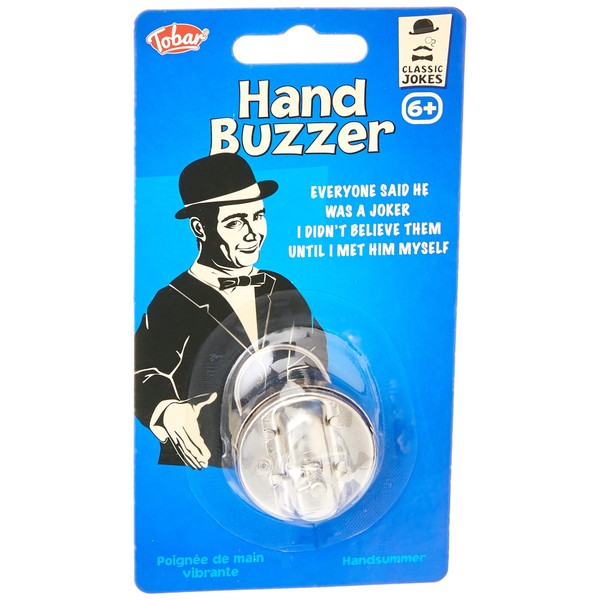 Tobar 10348 Classic Jokes Hand Buzzer, Mixed
