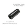 GlowShift Fuel Rail Pressure Sensor Thread Adapter - Compatible with