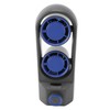 Desktop Tower Fan Profesional Efficient Stepless Speed Adjustable Dual Turbine