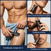 MAXGROOM Trimmer corpo uomo elettrico 4 in 1 multifunzione tosaerba