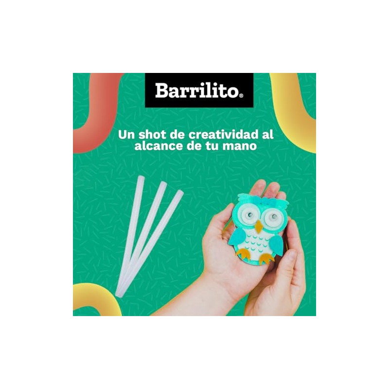 Barrilito Barra de Silicón de 11 mm. Paquete de 1