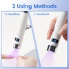 Rosiour Mini UV Lamp for Gel Nails- Rechargeable Handheld Nail