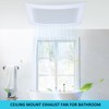 Hose Vary Lightweight Bathroom Fan for Ceiling, 110CFM Ductless Bathroom