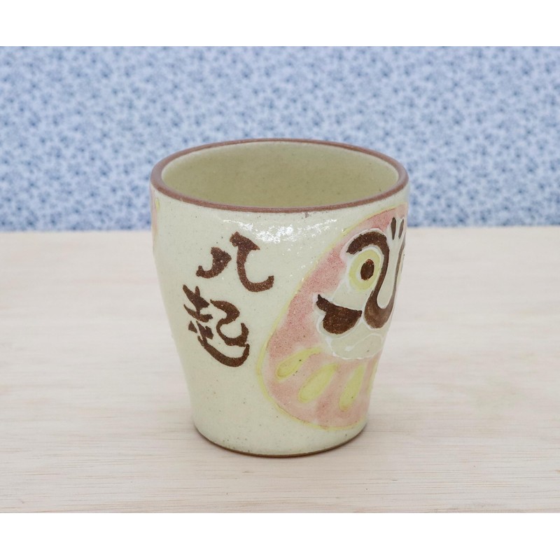 Craftmanhouse Mino Ware Tea Cup, Auspicious Dharma, Made in Japan