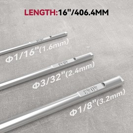 ARCCAPTAIN Aluminum TIG Welding Rod ER4043, Welding Wire Filler Rod, 3/32" X 16", 5LB