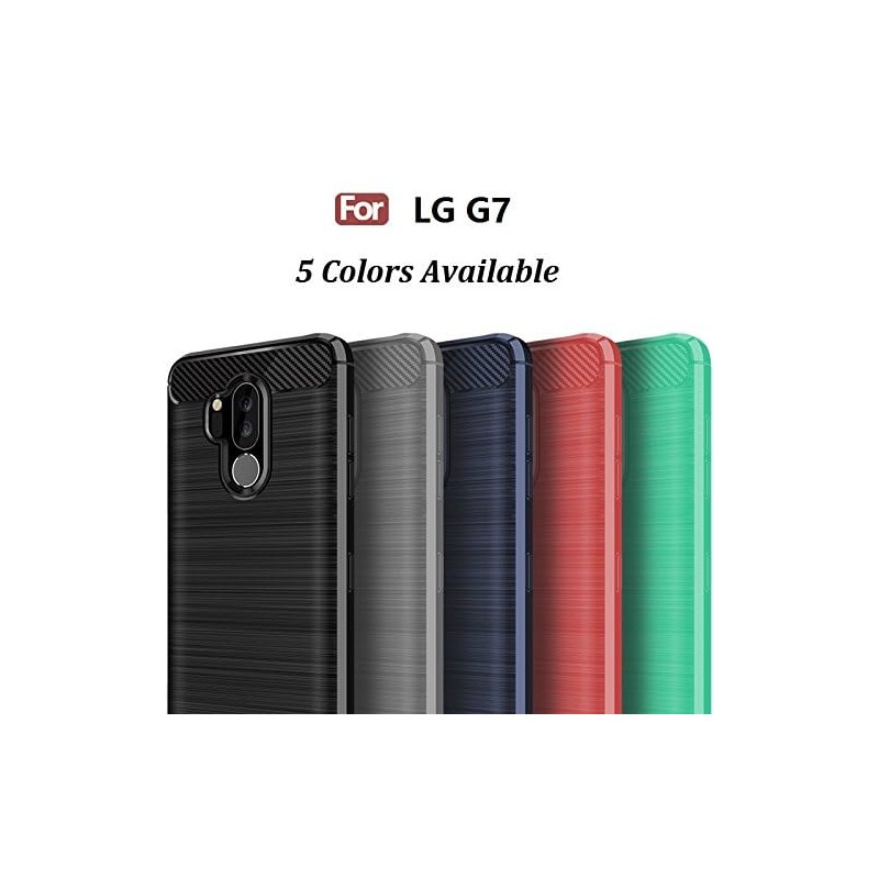 CruzerLite Case Compatible with LG G7/ LG G7 ThinQ, Carbon