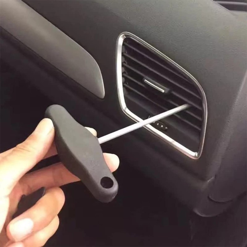 MOSALKDUG Instrument Cluster Removal Pulling Hooks Protable Car Vent Repair