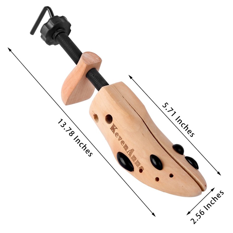 Pair of Premium Professional 4-way Shoe Trees, Shoe Stretcher for