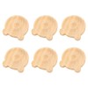 6pcs Jewelry Tray Solid Wood Bracelet Display Tray Decorative Exquisite